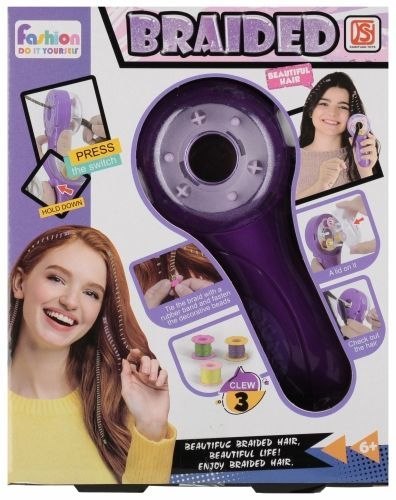 Zestaw piękności do zaplatania włosów Mega Creative (543819) Mega Creative