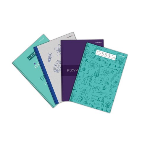 Brulion tematyczny fizyka A5 80k. 70g krata [mm:] 150x210 TOP-2000 (400160623) TOP-2000