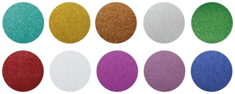 Brystol Craft-Fun Series Karton brokatowany A4 mix 250g 10k Titanum (5903714533473) Titanum