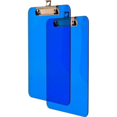 Deska z klipem (podkład do pisania) A5 niebieski [mm:] 229x152 Tetis (BD640-N) Tetis