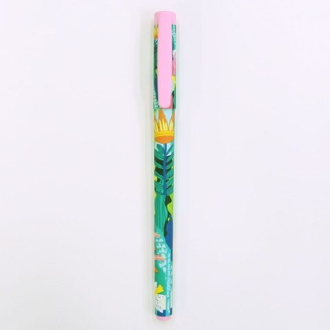 Długopis olejowy Fashion A25 LIŚCIE wkład niebieski 0,7mm Vinson Vinson