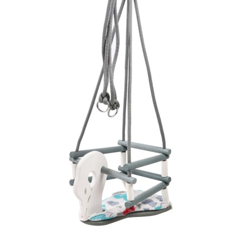 Huśtawka drewniana kolor łabędź Bączek (HSŁK4235) Bączek