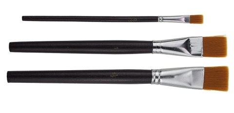 Pędzel drewniany uchwyt Flamingo (SR-B8) Flamingo