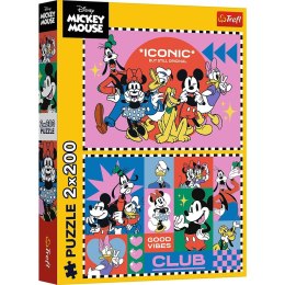 Puzzle Trefl Disney Standard Characters 2x200 el. (13319) Trefl