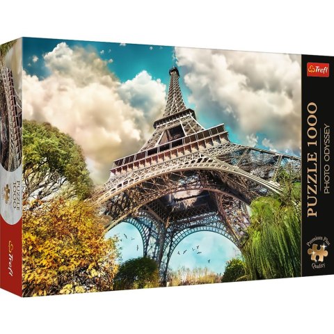 Puzzle Trefl Premium Plus Wieża Eiffel w Paryżu, Francja 1000 el. (10815) Trefl