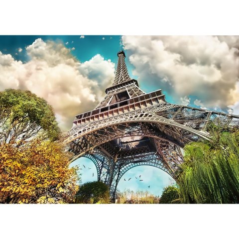 Puzzle Premium Plus Wieża Eiffel w Paryżu, Francja 1000 el. Trefl (10815) Trefl