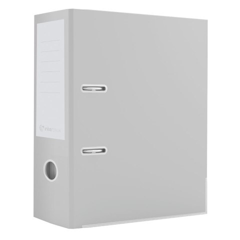 Segregator ringowy Pastel B4 75mm szary Interdruk Interdruk