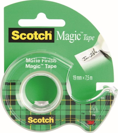 Taśma biurowa Magic 19x7,5 [mm x m] Scotch (890) Scotch