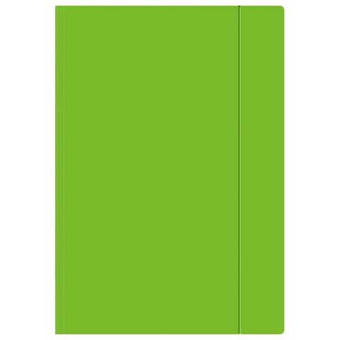 Teczka kartonowa na gumkę A5 mix Interdruk (TEGUFLUOA5) Interdruk