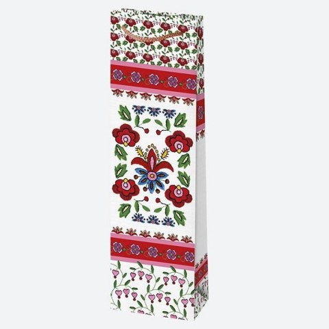 Torba prezentowa butelkowa [mm:] 120x400x 90 Pol-mak (T12) Pol-mak
