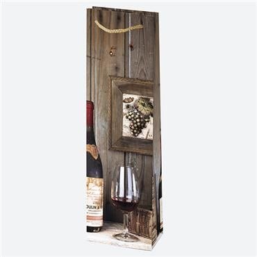 Torba prezentowa butelkowa [mm:] 120x400x 90 Pol-mak (T12) Pol-mak