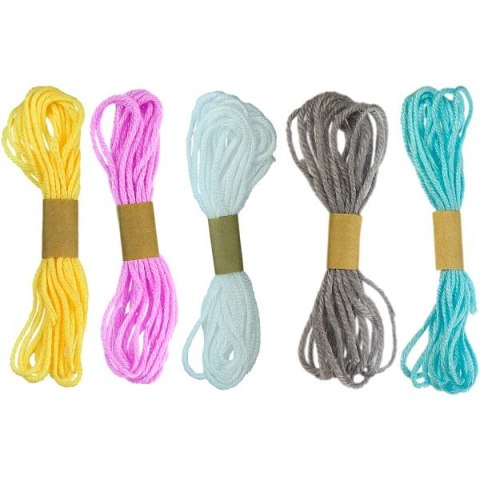 Włóczka Craft-Fun Series 5x4m 5 kol. Titanum (set2) Titanum