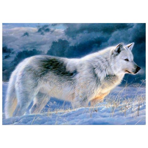 Zestaw kreatywny Diamentowa mozaika 30x40cm Wilk 1 Flamingo Line (TA807-02-2X30CM) Flamingo Line