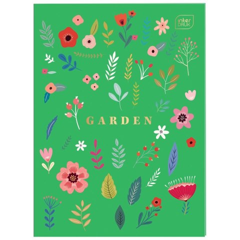Zeszyt A4 HS GARDEN A4 96 # 5902277326898 60k. 70g KRATKA Interdruk (70g) Interdruk