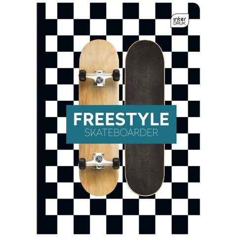 Zeszyt TRENDS Boys A5 60k. 70g krata Interdruk (ZE60#TRE1) Interdruk