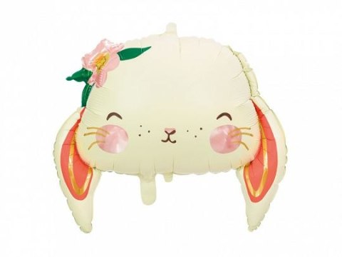 Balon foliowy Królik, 65x55 cm, mix 20cal Partydeco (FB123) Partydeco