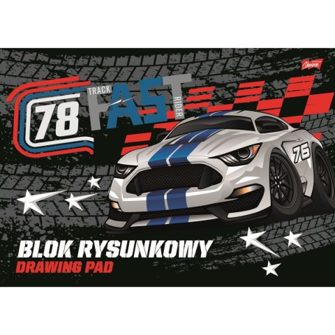 Blok rysunkowy A3 kolorowy 80g 20k [mm:] 297x420 Unipap Unipap