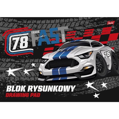 Blok rysunkowy A3 kolorowy 80g 20k [mm:] 297x420 Unipap Unipap