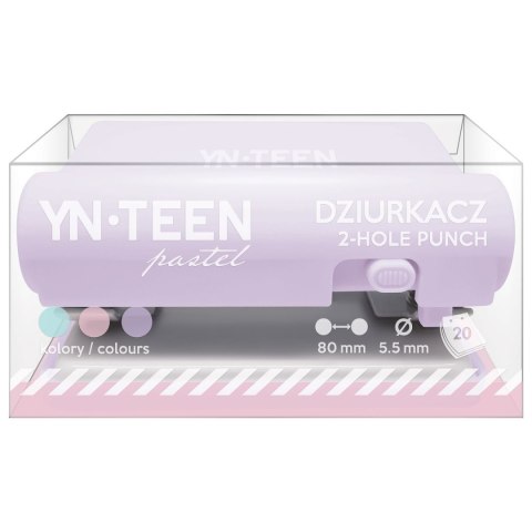 Dziurkacz PASTEL mix 20k Yn-teen Yn-teen