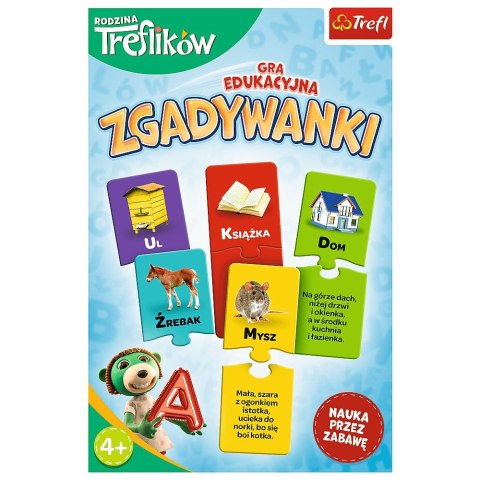 Gra edukacyjna Zgadywanki - Rodzina Treflików Trefl (02338) Trefl