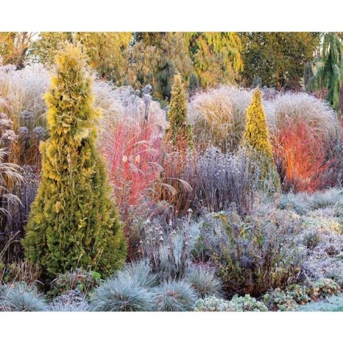 Kalendarz ścienny OGRODY RAJSKIE WIELOPLANSZOWY 12K 320mm x 470mm Lucrum (RW13) Lucrum