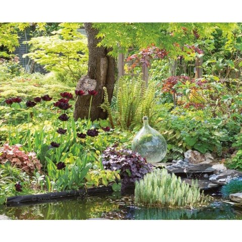 Kalendarz ścienny OGRODY RAJSKIE WIELOPLANSZOWY 12K 320mm x 470mm Lucrum (RW13) Lucrum