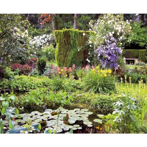 Kalendarz ścienny OGRODY RAJSKIE WIELOPLANSZOWY 12K 320mm x 470mm Lucrum (RW13) Lucrum