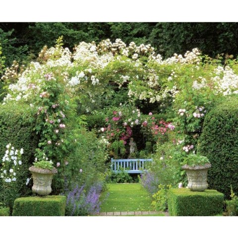 Kalendarz ścienny OGRODY RAJSKIE WIELOPLANSZOWY 12K 320mm x 470mm Lucrum (RW13) Lucrum