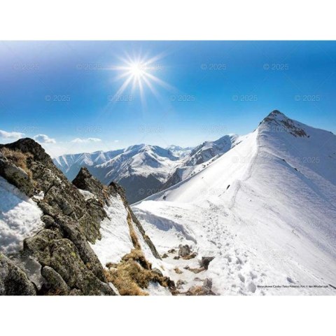 Kalendarz ścienny PEJZAŻE TATRZAŃSKIE WIELOPLANSZOWY 12K 320mm x 470mm Lucrum (RW3) Lucrum