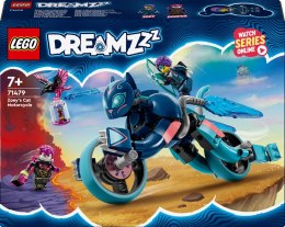 Klocki konstrukcyjne Lego DREAMZzz Koci motocykl Zoey (71479) Lego