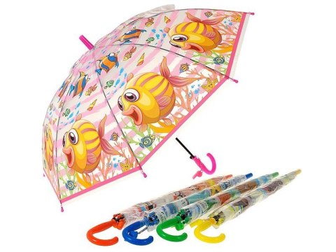 Parasol Adar dziecięca śred.50cm, dł.65cm, z gwizdkiem (591417) Adar