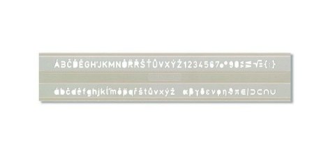 Szablon cyfrowo-literowy Koh-I-Noor Koh-I-Noor