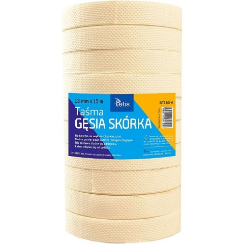 Taśma gęsia skórka 13x15 [mm x m] Tetis (BT150-A) Tetis