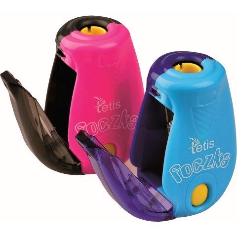 Temperówka mix plastik Tetis (KV301-M) Tetis