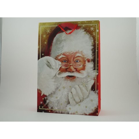 Torba prezentowa z mikołajem [mm:] 500x730x 180 Adar (512818) Adar