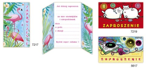 Zaproszenie Duże młodzieżowe Merigraf (5902221801365) Merigraf