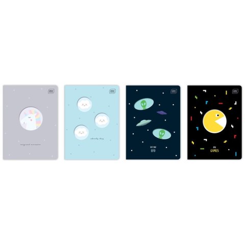 Zeszyt FRIENDS BOYS A5 16 kol3= 5902277321060 A5 16k. 70g trzy linie Bebe (70g) Bebe