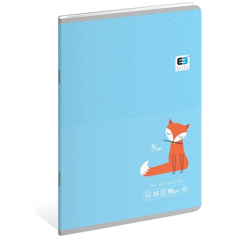 Zeszyt B&B KIDS PASTEL A5 16k. krata Interdruk (ZE16#B&BP) Interdruk