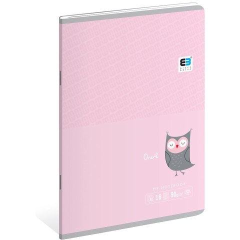 Zeszyt B&B KIDS PASTEL A5 16k. krata Interdruk (ZE16#B&BP) Interdruk