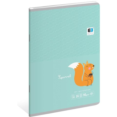 Zeszyt B&B KIDS PASTEL A5 16k. krata Interdruk (ZE16#B&BP) Interdruk