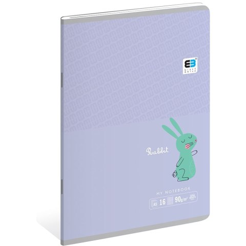 Zeszyt B&B KIDS PASTEL A5 16k. krata Interdruk (ZE16#B&BP) Interdruk