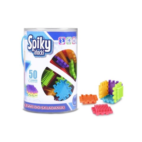 Klocki plastikowe Spiky 50 elementów Artyk (129131) Artyk
