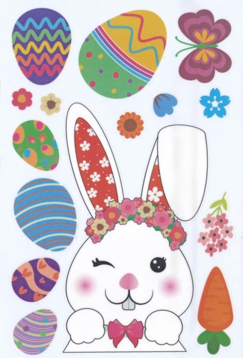 Naklejka (nalepka) Craft-Fun Series Wielkanoc Dekoracja elektrostatyczna Titanum (22HC0827) Titanum