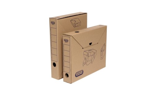 Pudło archiwizacyjne Tric 10 A4 brązowy tektura [mm:] 265x550x 340 Elba (100552622) Elba