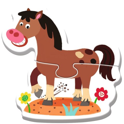 Puzzle puzzle baby classic Bobaskowe zwierzątka Trefl (36127) Trefl