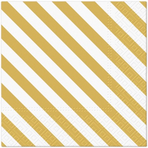 Serwetki Paw TaT Golden lines mix bibuła [mm:] 330x330 (TL126909) Paw