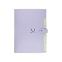 Teczka plastikowa na zatrzask fioletowa A4 fioletowy Beniamin Beniamin