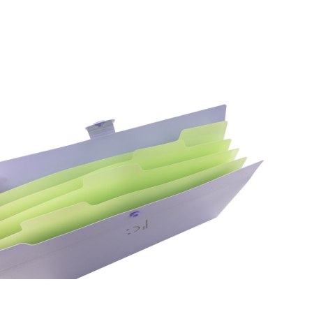 Teczka plastikowa na zatrzask fioletowa A4 fioletowy Beniamin Beniamin