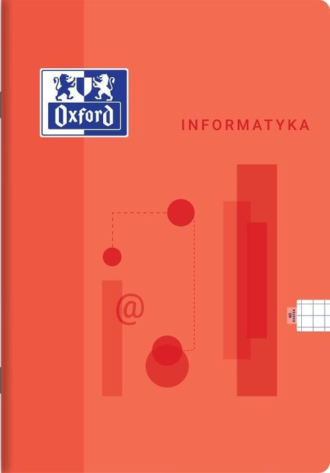 Zeszyt tematyczny informatyka A5 60k. 90g krata Oxford (400175632) Oxford