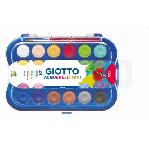 Farby akwarelowe mini 24 kolor. Giotto (352600) Giotto